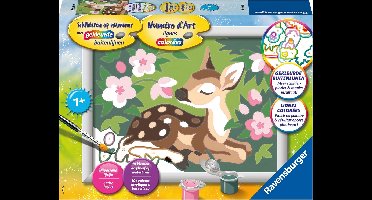 Ravensburger Schilderen op nummer Klein Hert - Hobbypakket