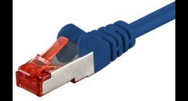 Danicom CAT6 S/FTP (PIMF) patchkabel - 20 meter blauw - netwerkkabel - internetkabel - UTP kabel - RJ45 - 1000 mbit/s