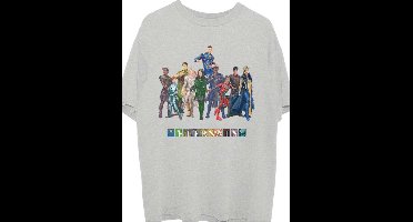Marvel Eternals - Characters Heren T-shirt - 2XL - Grijs