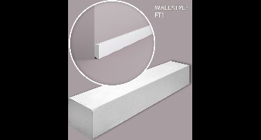 NMC FT1F-box WALLSTYL Noel Marquet 1 doos 26 stukken Plint Frieslijst modern design wit | 52 m