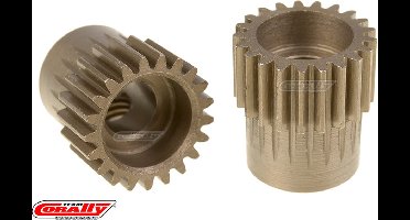 Team Corally - 48 DP Pinion – Short – Hardened Steel – 21 Teeth - ø5mm