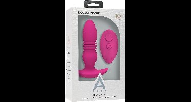Rise Silicone Anal Plug With Remote Control 1