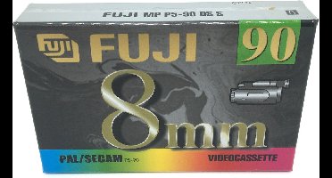 Fuji 8mm P5-90 videocassette / Video camera cassette 8mm