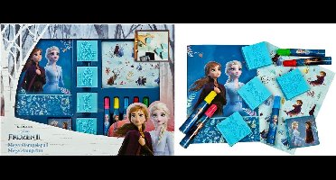 Undercover Frozen Mega Stempel- en Kleurset knutselpakket voor kinderen.