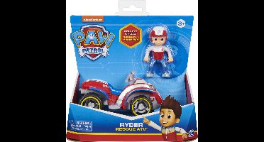 PAW Patrol - Ryder's Rescue ATV - speelgoedauto met speelfiguur
