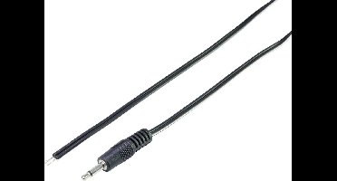 TRU COMPONENTS 93038c440 Jackplug-aansluitkabel Jackplug male 3,5 mm - Open kabeleinde Mono Inhoud: 1 stuk(s)