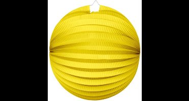 Wefiesta Lampion Rond 25 Cm Papier Geel