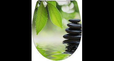 Toiletzitting Cedo Wellness en Stone Softclose Veelkleurig