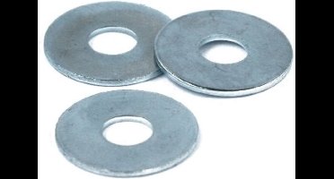 Homefix - Carrosserie-ringen - RVS/A2 - M5 (5,3 x 15,0 x 1,2) - 20 stuks. voor Bouten en Moeren. voor buiten.