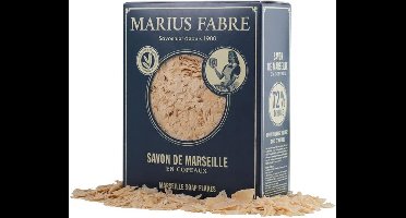 Wasvlokken van witte Marseillezeep (Savon de Marseille) voor de hand- en machinewas 750 gram - zonder palmolie en volledig biologisch afbreekbaar - zeepvlokken - Marseille zeep - vegan - dierproefvrij - zonder chemische toevoegingen