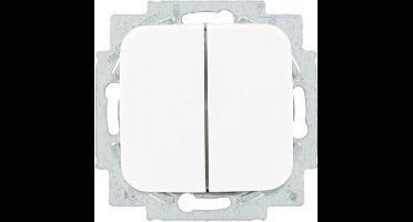 BUSCH-JAEGER Reflex SI - Dubbele serieschakelaar - Inbouw - Wit