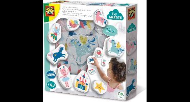 SES Creative - Tiny Talents - Badspeelgoed - Bad sprookjesfiguren - veilig voor kinderen - Speelgoed 1 jaar