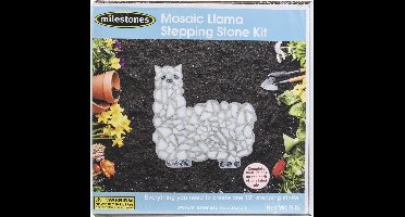 Milestones - Mozaiëk Stepping Stone kit - Alpaca - 30cm
