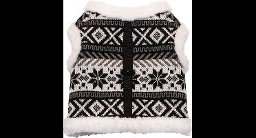 Croci hanko hondenjas met vestelbaar tuig noorse print (42-55 CM)