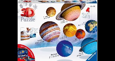 Ravensburger 3D Zonnestelsel - 3D puzzel - 27/54/72/108 stukjes