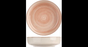 Cosy&Trendy - Baltic - Peach - diep bord - D18,5xH5cm - set/6