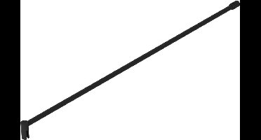 Allibert Laja versterking stang zwart 120cm inkortbaar