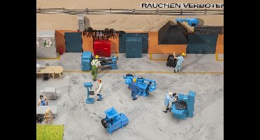 Faller - Metaalbedrijfinrichting - modelbouwsets, hobbybouwspeelgoed voor kinderen, modelverf en accessoires