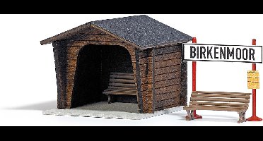 Busch - Haltepunkt Birkenmoor H0 (Bu1463) - modelbouwsets, hobbybouwspeelgoed voor kinderen, modelverf en accessoires