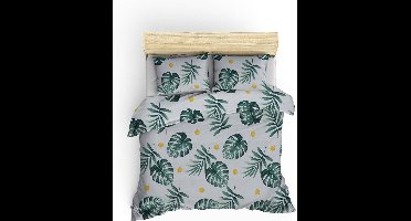 Asir - Super King Dekbedovertrek Set (EU) (IT) - Groente - 260 x 220 cm
