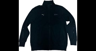 Puma - Puma - MAPF1 Sweatjacket - Sportvest - Mannen - Zwart/Groen - Maat XL