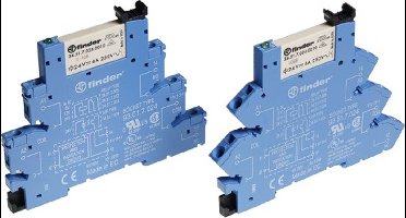 Finder 38.51 Interface Relais 6A 24V AC/DC Met LED - 38.51.0.024.0060 - E3VFJ