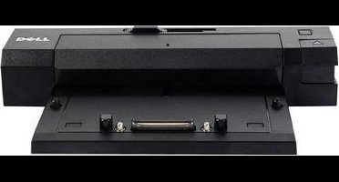 DELL docking stations Replicador E/Port II, USB 3.0, VGA, DVI-D, Seriell, Parallel, PS/2, eSATA, DisplayPort 1.2, RJ-45, 240 W, 1.05kg