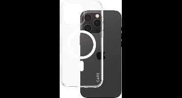 CARE by PanzerGlass Flagship Case - Transparant Urban Combat w. - Wit MagSafe iPhone 16 Pro Max