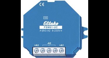 Eltako FSM61-UC Zender Draadloos 2-kanaals Inbouw (in muur) Bereik max. (in het vrije veld) 30 m