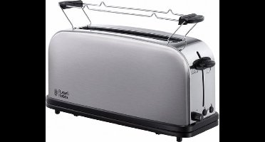 Russell Hobbs 21396-56 Adventure Long Slot - Broodrooster - Zilver