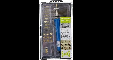 Pyrografie houtbrander 25-delige set - Houtmarkering