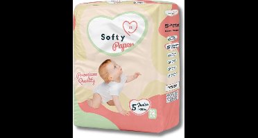 Softy Paper - babyluiers - maat 5(11-25kg) - 72 luiers - baby