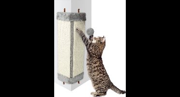 Zoofari Krabplaat - 60 x 32 x 2,2 cm - Beschermt hoeken van muren tegen krabsporen