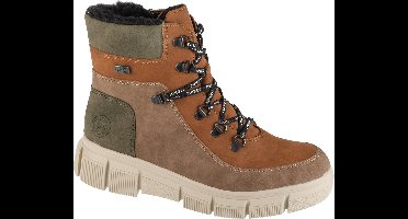 Rieker Boots X3404-90, Vrouwen, Bruin, Trappers,Laarzen, maat: 37