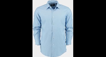 BOSS Black Business hemd lange mouw Blauw P-HANK-kent-C1-222 10241343 0 50503356/451