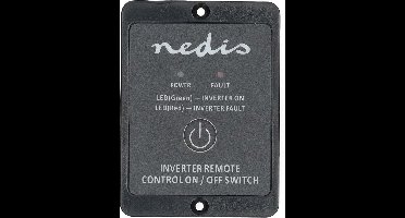 Nedis Afstandsbediening voor Omvormer – 6 m Kabel – RJ12 – Zwart