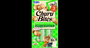 Inaba Churu Bites - Kattensnack - Kip Tonijn 42 g