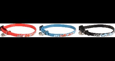 Flamingo Kattenhalsband Nanou - Kattenhalsband - Assorti Multi-Color 20-32 Cm