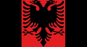 vlag Albanië 30x45cm