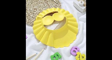 New Age Devi - Douchekapje voor Babys en Kinderen - Haarwas Hulp Kap - Geel