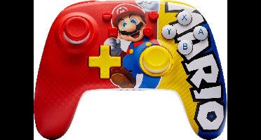 PowerA Nano Verbeterde Draadloze Controller voor Nintendo Switch - Mario Victory