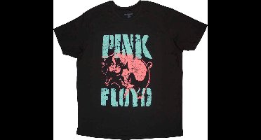 Pink Floyd - Big Pig Heren T-shirt - XL - Zwart