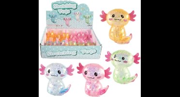 Twisk Squeeze axolot glitter 9 cm 1 stuk assorti 4478.