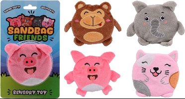 Johntoy Sandbagger knuffel op kaart