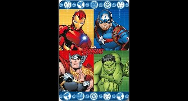 Marvel Avengers Hero Force Fleece deken 100 x 140 cm