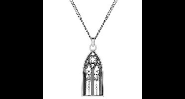 Restyle - Enchanted Ruins Ketting - Zilverkleurig