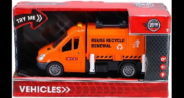 Rapid Wheels Vuilniswagen + Licht En Geluid