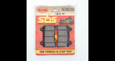 sbs remblokje voor motor yamaha 1200 fj 1988 tot 1995 avg/avd / 3cv/3xw nieuw