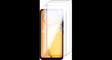 Screenprotector geschikt voor Xiaomi Redmi 13C 4G/5G - 4x Glas Screen Protector