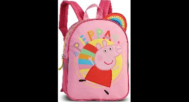 Peppa Pig Peuterrugzak, Rainbow - 29 x 23 x 10 cm - Polyester